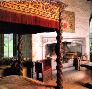 королевская спальня в замке Лидс