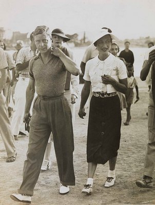 Эдуард VIII и Уоллис Симпсон на Средиземном море, 1936 год
