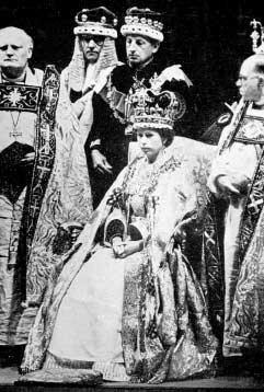 1952 г. Коронация Елизаветы.