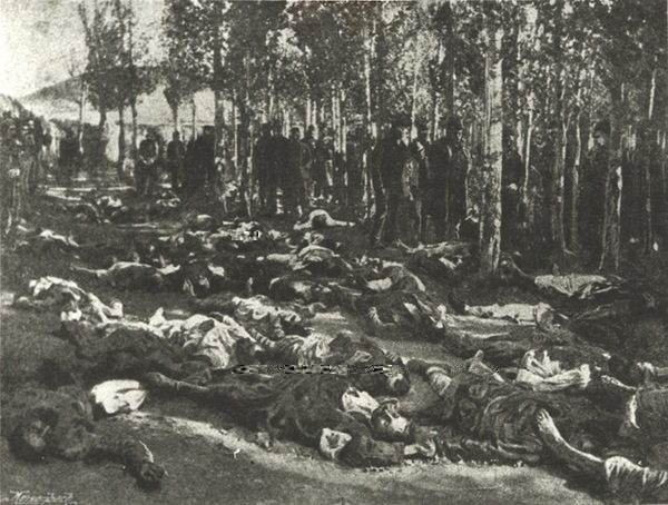 резня армян турками в Эрзуруме, 1895 год