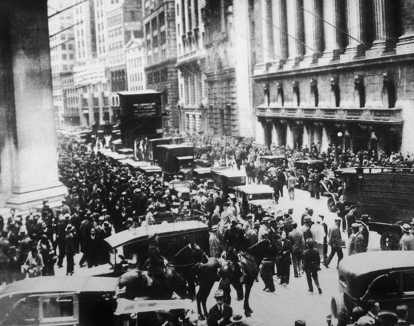 биржевой крах в США, произошедший в октябре 1929 года, считается началом Великой депрессии
