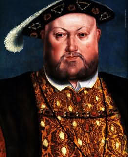 портрет Генриха VIII работы Ганса Гольбейна Младшего