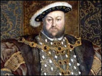 английский король Генрих VIII