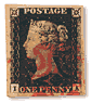 British postage stamp