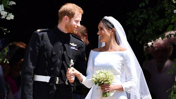 свадьба принца Гарри, шестого в списке наследников британского престола, и американской актрисы Меган Маркл