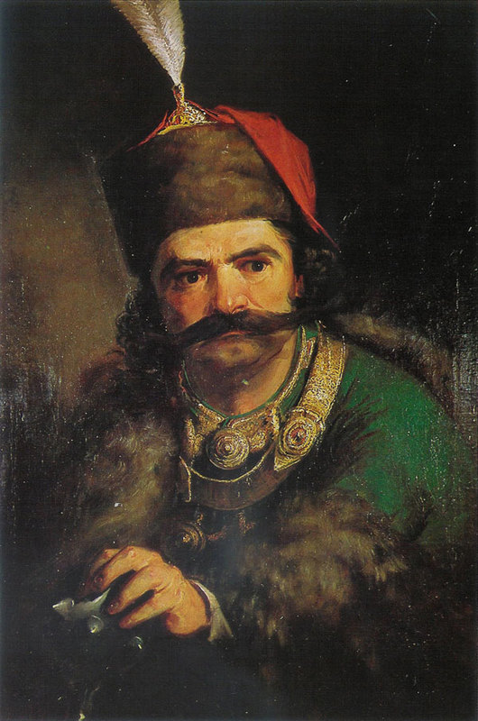 Кралевич Мaрко. Картина Джуры Якшича. 1856 год