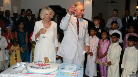 На Шри-Ланке принц с супругой отметил свой 65-й день рождения