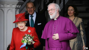 Архиепископ Кентерберийский является духовным лидером англиканской церкви, а возглавляет её британский монарх