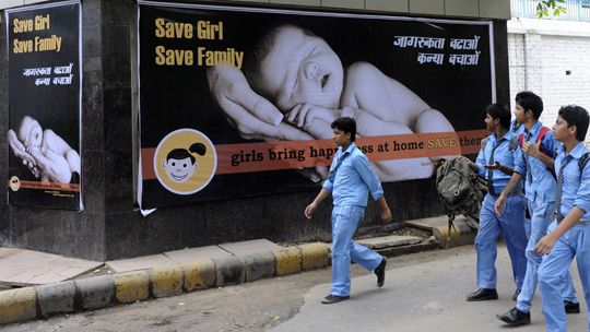 агитация за рождение девочки в Индии