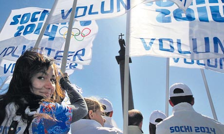 организаторы Олимпиады 2014 года в Сочи наняли швейцарскую компанию для обучения английскому языку