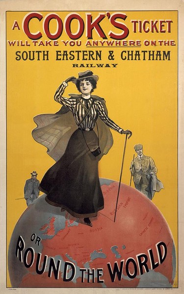 рекламная листовка Томаса Кука, 1910 г.