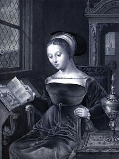 Девятидневная королева имела отдаленные права на престол и не стремилась его занять. Портрет Джейн Грей работы Т.А. Дина (1554 г.)