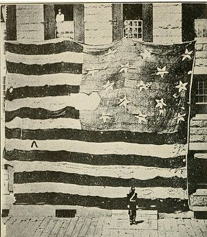 тот самый флаг, который реял на Фортом Макгенри в 1814 году