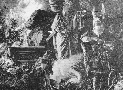 Йоль и традиции его празднования попали к бриттам впоследствии постоянных набегов скандинавских племен